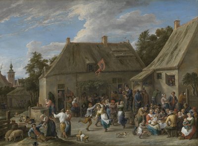 Peasant Kermis, c.1665 by David Teniers the Younger
